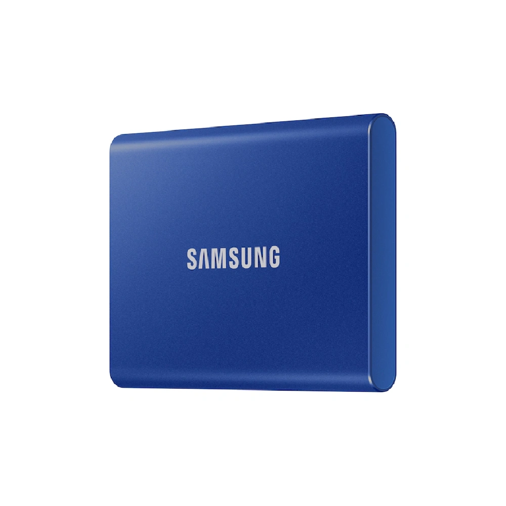 Samsung External SSD 2TB T7 (With USB 3.2) Blue view 3